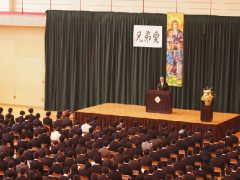 函館ラ・サール高校入学式