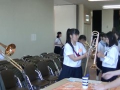 遗爱女子高等学校演奏体验