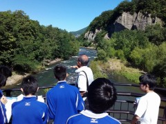 札幌日本大学高等学校学生上课