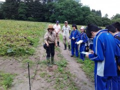 札幌日本大学高等学校学生上课