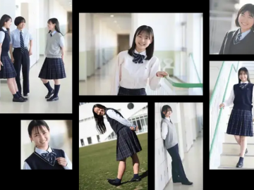 从来没见过有这么多种校服搭配的日本高中！